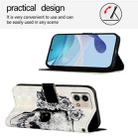 For Motorola Moto G Stylus 4G 2023 3D Painting Horizontal Flip Leather Phone Case(Skull) - 3