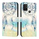 For Motorola Moto G30 / Moto G20 / Moto G10 3D Painting Horizontal Flip Leather Phone Case(Dream Wind Chimes) - 2