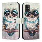 For Motorola Moto G30 / Moto G20 / Moto G10 3D Painting Horizontal Flip Leather Phone Case(Grey Owl) - 2