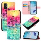 For Motorola Moto G30 / Moto G20 / Moto G10 3D Painting Horizontal Flip Leather Phone Case(Chasing Dreams) - 1