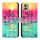 For Motorola Moto G32 3D Painting Horizontal Flip Leather Phone Case(Chasing Dreams) - 2