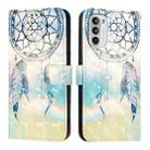 For Motorola Moto G52 / Moto G82 / Moto G71s 3D Painting Horizontal Flip Leather Phone Case(Dream Wind Chimes) - 2