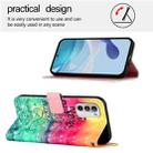 For Motorola Moto G52 / Moto G82 / Moto G71s 3D Painting Horizontal Flip Leather Phone Case(Chasing Dreams) - 3