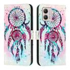 For Motorola Moto G53 5G / Moto G13 3D Painting Horizontal Flip Leather Phone Case(Color Drop Wind Chimes) - 2