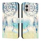 For Motorola Moto G53 5G / Moto G13 3D Painting Horizontal Flip Leather Phone Case(Dream Wind Chimes) - 2