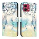 For Motorola Moto G84 3D Painting Horizontal Flip Leather Phone Case(Dream Wind Chimes) - 2