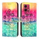 For Motorola Moto G84 3D Painting Horizontal Flip Leather Phone Case(Chasing Dreams) - 2