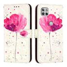 For Motorola One 5G Ace / Moto G 5G 2020 3D Painting Horizontal Flip Leather Phone Case(Flower) - 2