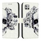 For Motorola One 5G Ace / Moto G 5G 2020 3D Painting Horizontal Flip Leather Phone Case(Skull) - 2