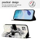 For Motorola One 5G Ace / Moto G 5G 2020 3D Painting Horizontal Flip Leather Phone Case(Skull) - 3