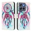 For Motorola Edge 50 Neo 3D Painting Horizontal Flip Leather Phone Case(Color Drop Wind Chimes) - 2