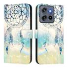 For Motorola Edge 50 Neo 3D Painting Horizontal Flip Leather Phone Case(Dream Wind Chimes) - 2