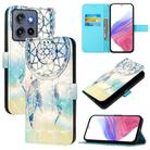 For Motorola Moto G Stylus 5G 2025 3D Painting Horizontal Flip Leather Phone Case(Dream Wind Chimes) - 1