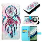 For Huawei Mate 60 3D Painting Horizontal Flip Leather Phone Case(Color Drop Wind Chimes) - 1