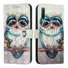 For Huawei Enjoy 9s / P Smart 2019 3D Painting Horizontal Flip Leather Phone Case(Grey Owl) - 2