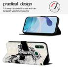 For Huawei Enjoy 20 SE / Y7a 4G 3D Painting Horizontal Flip Leather Phone Case(Skull) - 3