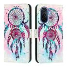 For Huawei Enjoy 50 4G / Nova Y70 Plus 3D Painting Horizontal Flip Leather Phone Case(Color Drop Wind Chimes) - 2