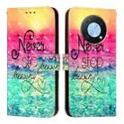 For Huawei Enjoy 50 Pro 4G / Nova Y90 3D Painting Horizontal Flip Leather Phone Case(Chasing Dreams) - 2