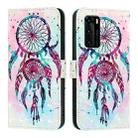 For Huawei P40 3D Painting Horizontal Flip Leather Phone Case(Color Drop Wind Chimes) - 2