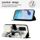 For Huawei P40 3D Painting Horizontal Flip Leather Phone Case(Skull) - 3