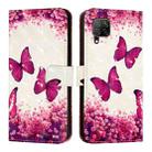 For Huawei P40 Lite 4G / Nova 6 SE 3D Painting Horizontal Flip Leather Phone Case(Rose Butterfly) - 2