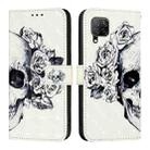 For Huawei P40 Lite 4G / Nova 6 SE 3D Painting Horizontal Flip Leather Phone Case(Skull) - 2