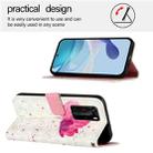 For Huawei P40 Pro 3D Painting Horizontal Flip Leather Phone Case(Flower) - 3