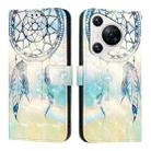 For Huawei Pura 70 3D Painting Horizontal Flip Leather Phone Case(Dream Wind Chimes) - 2