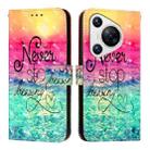 For Huawei Pura 70 3D Painting Horizontal Flip Leather Phone Case(Chasing Dreams) - 2