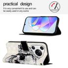 For Huawei Pura 70 3D Painting Horizontal Flip Leather Phone Case(Skull) - 3