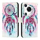 For Huawei Pura 70 Pro 3D Painting Horizontal Flip Leather Phone Case(Color Drop Wind Chimes) - 2