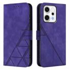 For OPPO Reno14 Pro 5G Global Crossbody 3D Embossed Flip Leather Phone Case(Purple) - 2