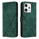 For OPPO Reno14 Pro 5G Global Crossbody 3D Embossed Flip Leather Phone Case(Dark Green) - 2