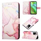 For Motorola Moto G Power 2023 PT003 Marble Pattern Flip Leather Phone Case(LS005) - 1