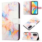 For OPPO A38 4G Global PT003 Marble Pattern Flip Leather Phone Case(LS004) - 1