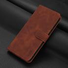 For OPPO A3x 5G / A3 Energy 5G AZNS Skin Feel Calf Texture Flip Leather Phone Case(Brown) - 2