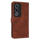 For OPPO A3x 5G / A3 Energy 5G AZNS Skin Feel Calf Texture Flip Leather Phone Case(Brown) - 3