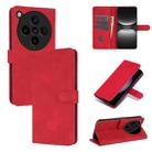 For OPPO Find X8 Pro AZNS Skin Feel Calf Texture Flip Leather Phone Case(Red) - 1