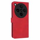 For OPPO Find X8 Pro AZNS Skin Feel Calf Texture Flip Leather Phone Case(Red) - 3