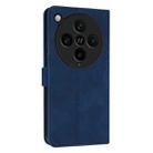 For OPPO Find X8 Pro AZNS Skin Feel Calf Texture Flip Leather Phone Case(Blue) - 3