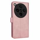 For OPPO Find X8 Pro AZNS Skin Feel Calf Texture Flip Leather Phone Case(Rose Gold) - 3