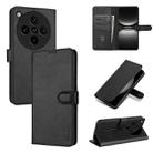 For OPPO Find X8 Pro AZNS Skin Feel Calf Texture Flip Leather Phone Case(Black) - 1