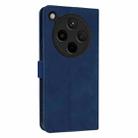 For OPPO Find X8 AZNS Skin Feel Calf Texture Flip Leather Phone Case(Blue) - 3