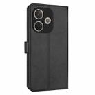 For OPPO A5 Energy / A5 Pro 5G Global AZNS Skin Feel Calf Texture Flip Leather Phone Case(Black) - 3