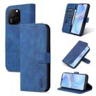 For Huawei Maimang A20 AZNS Skin Feel Calf Texture Flip Leather Phone Case(Blue) - 1