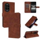 For Huawei nova 13 Pro AZNS Skin Feel Calf Texture Flip Leather Phone Case(Brown) - 1