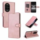 For Huawei nova 13 Pro AZNS Skin Feel Calf Texture Flip Leather Phone Case(Rose Gold) - 1