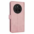 For Huawei Mate 70 AZNS Skin Feel Calf Texture Flip Leather Phone Case(Rose Gold) - 3