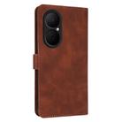 For Huawei Enjoy 80 AZNS Skin Feel Calf Texture Flip Leather Phone Case(Brown) - 3