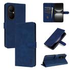 For Huawei Enjoy 80 AZNS Skin Feel Calf Texture Flip Leather Phone Case(Blue) - 1
